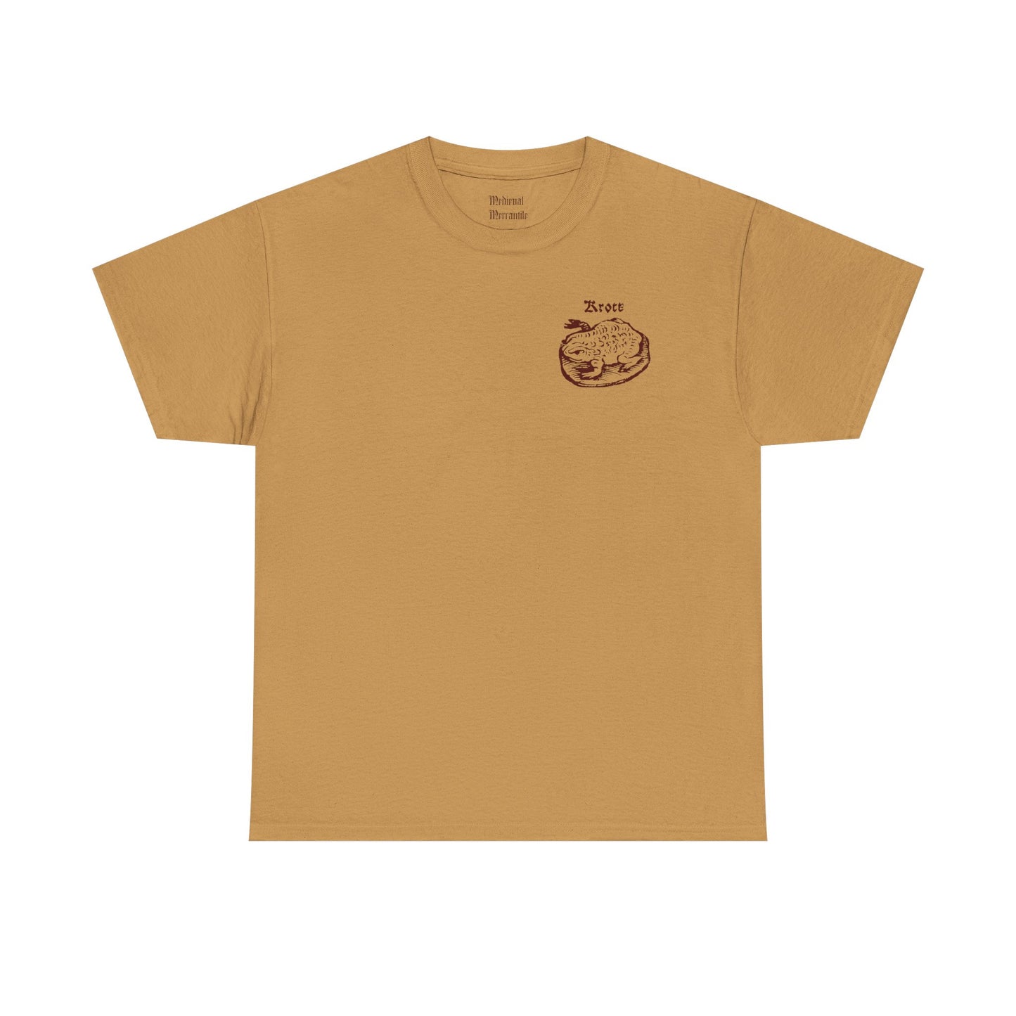 Toad Woodcut – Renaissance Pattern T-Shirt