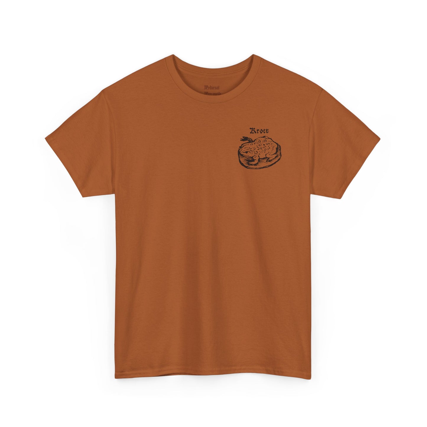 Toad Woodcut – Renaissance Pattern T-Shirt