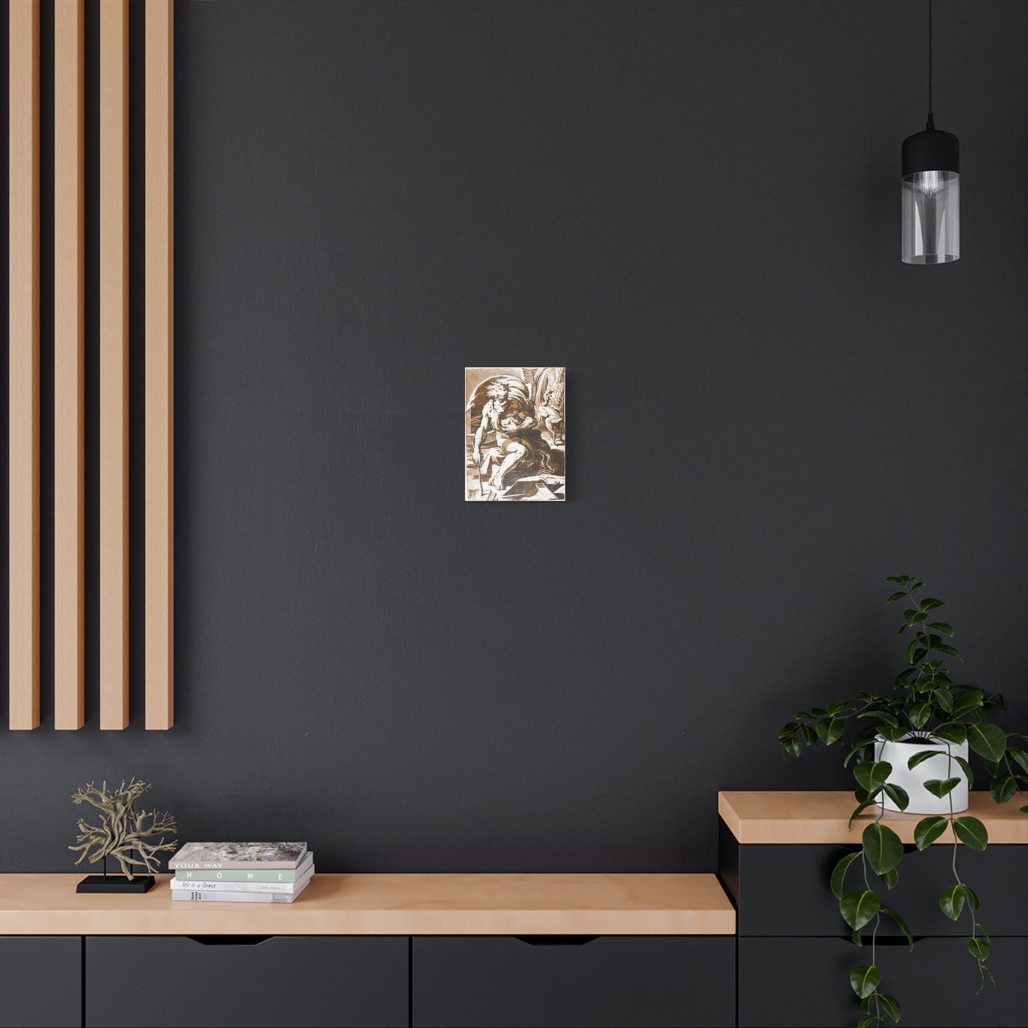 Diogenes – Canvas Print by Ugo da Carpi