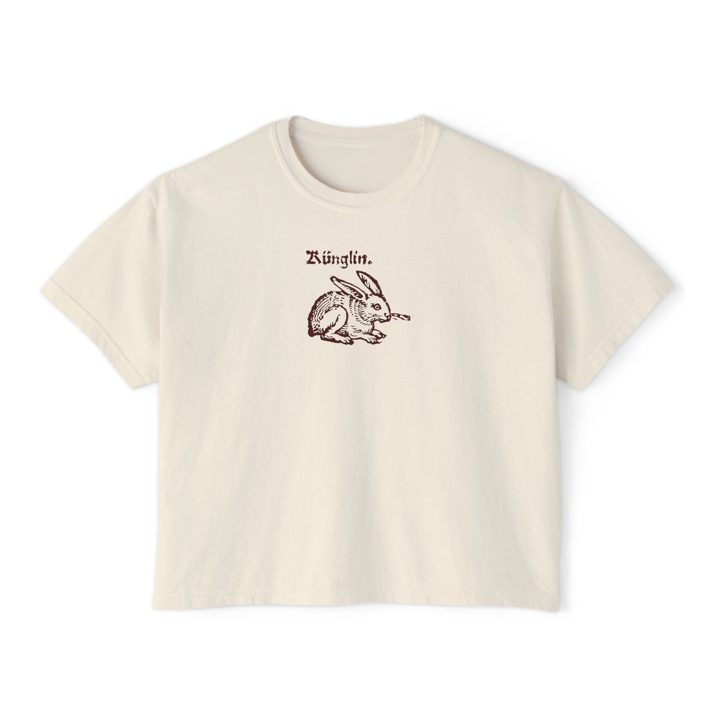 Rabbit – Vintage Embroidery Pattern T-Shirt