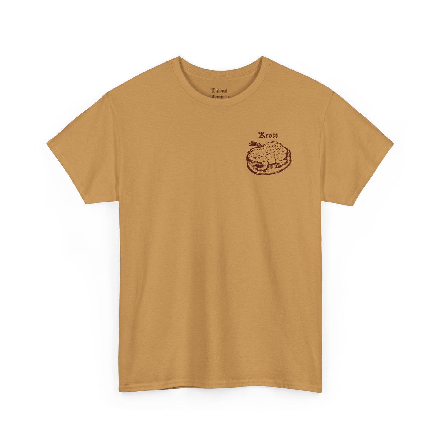 Toad Woodcut – Renaissance Pattern T-Shirt
