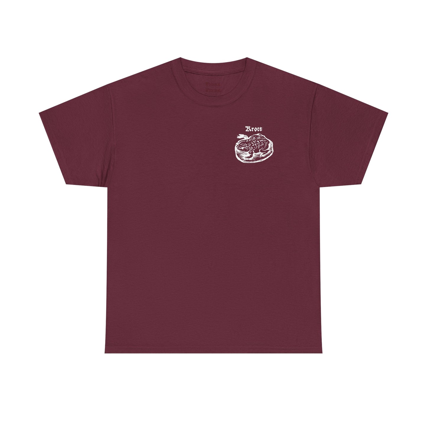 Toad Woodcut – Renaissance Pattern T-Shirt