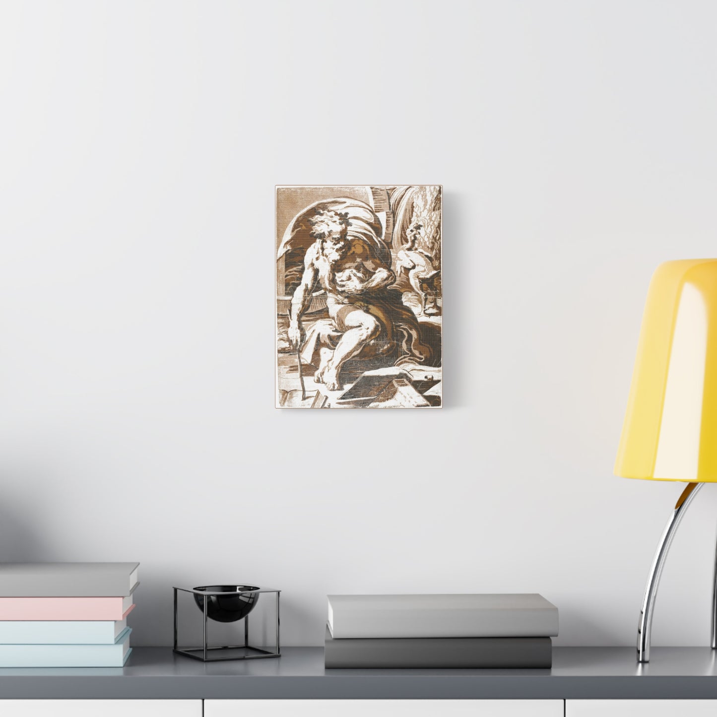 Diogenes – Canvas Print by Ugo da Carpi