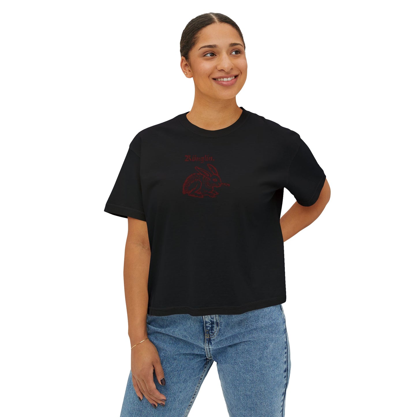 Rabbit – Vintage Embroidery Pattern T-Shirt
