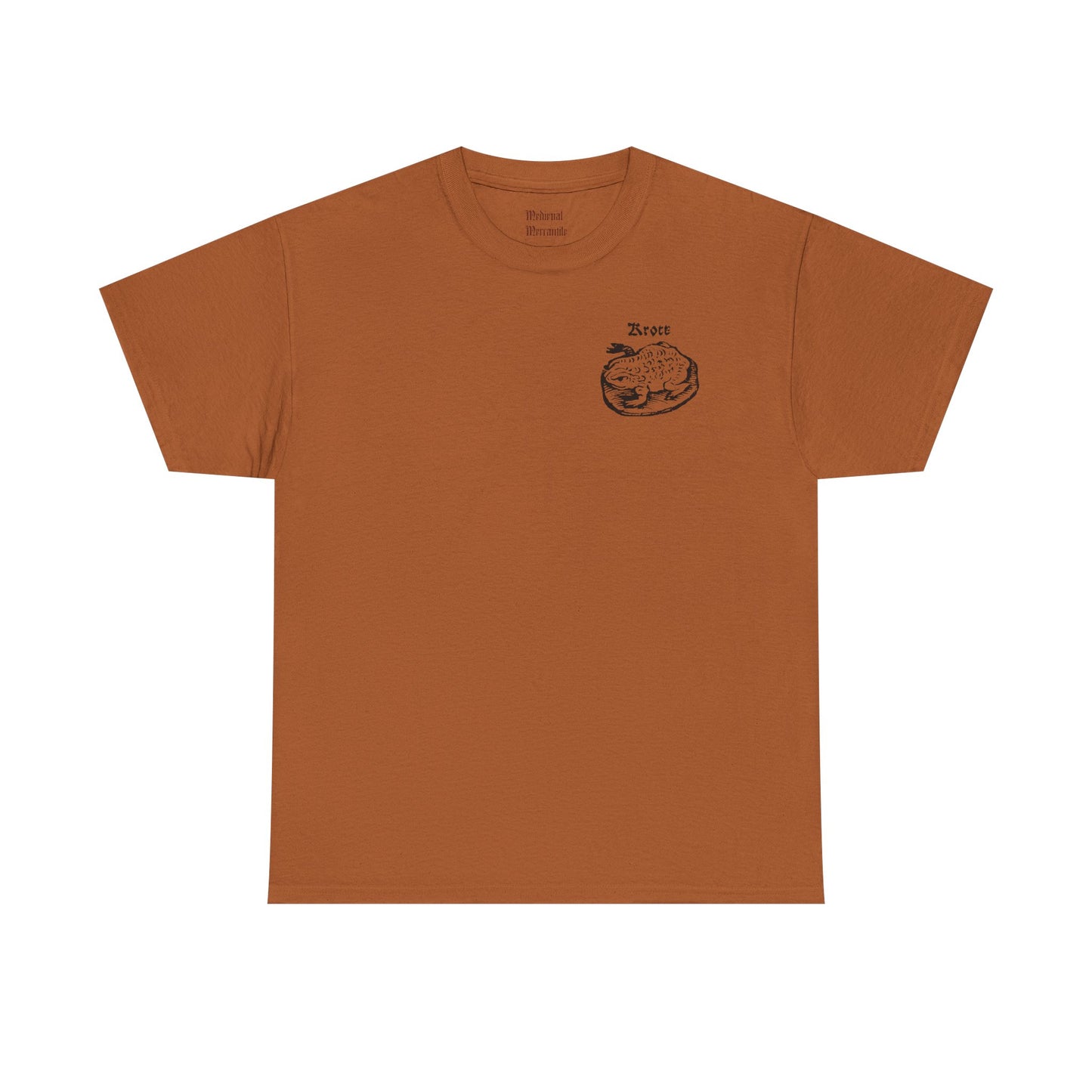 Toad Woodcut – Renaissance Pattern T-Shirt