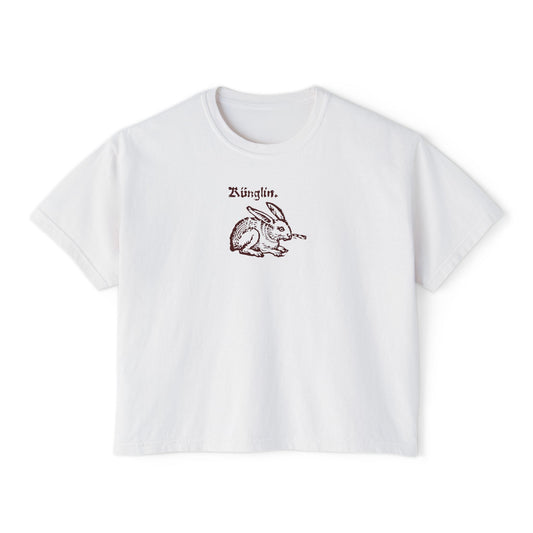 Rabbit – Vintage Embroidery Pattern T-Shirt