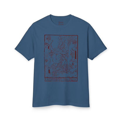 St.Christopher Unisex Garment-Dyed Heavyweight Cotton Tee