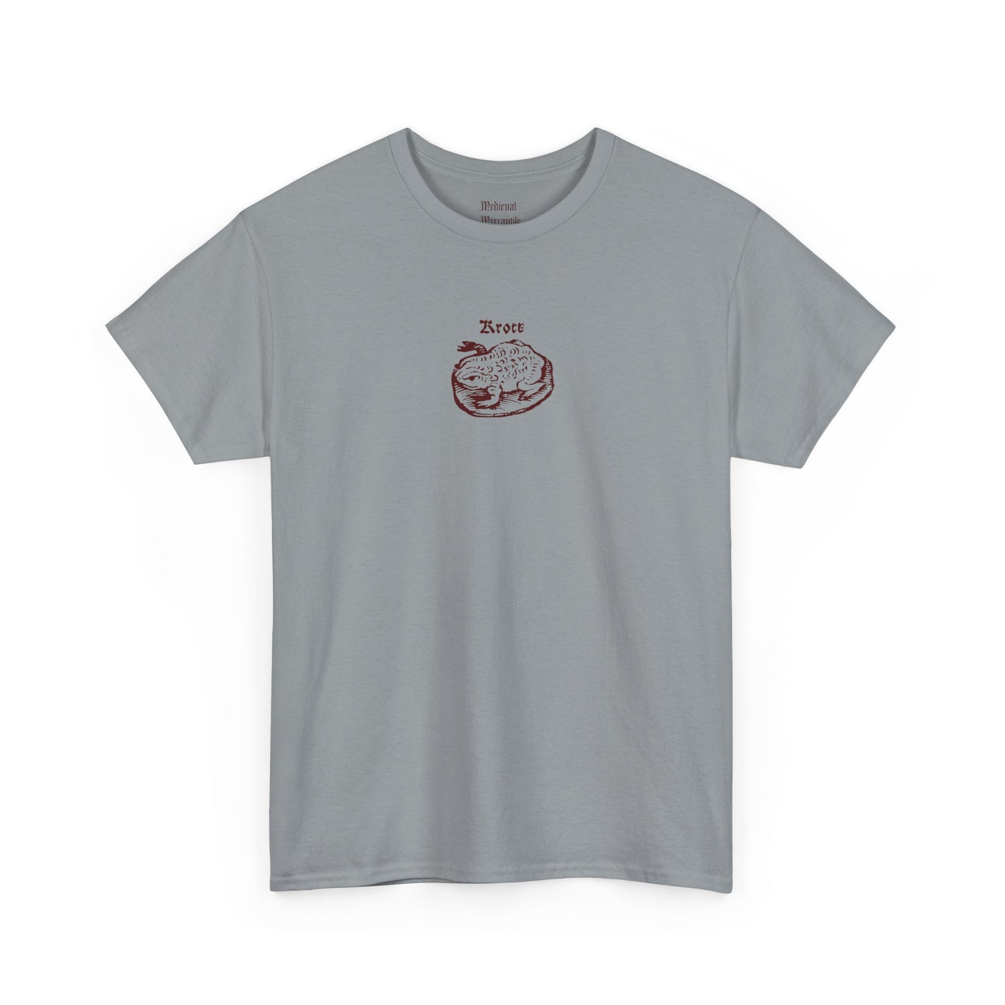 Medieval Toad Design Unisex Tee