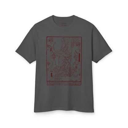 St.Christopher Unisex Garment-Dyed Heavyweight Cotton Tee