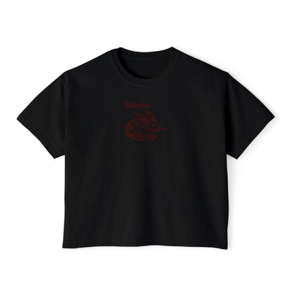 Rabbit – Vintage Embroidery Pattern T-Shirt