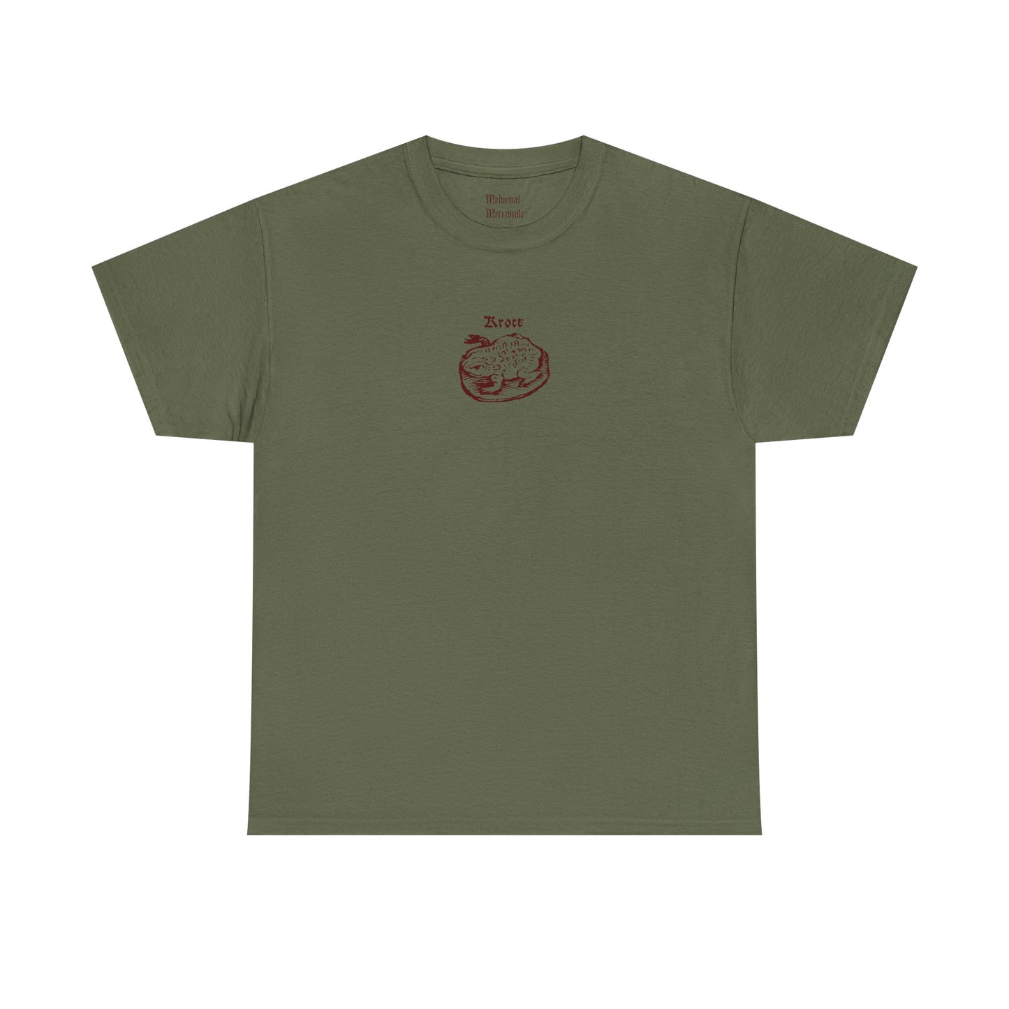 Medieval Toad Design Unisex Tee