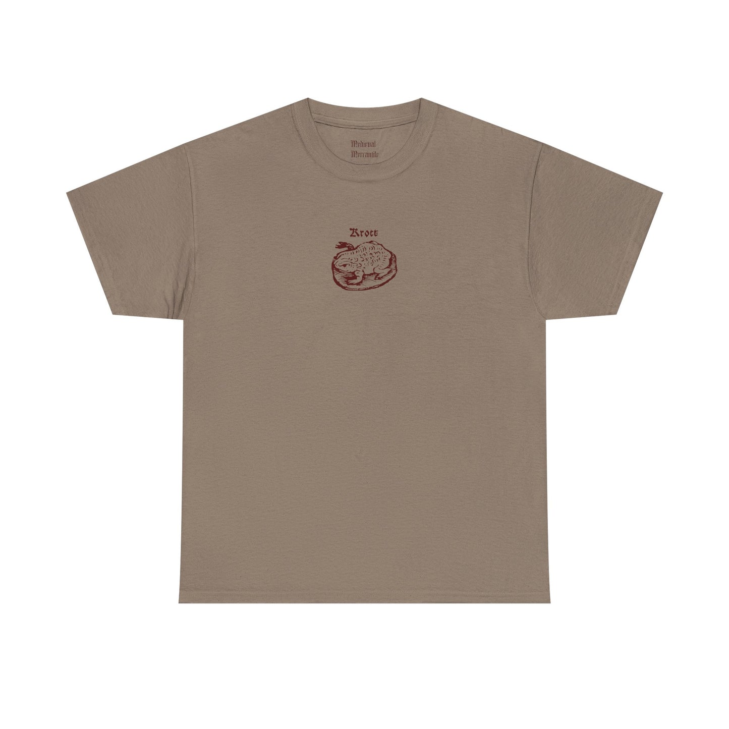 Medieval Toad Design Unisex Tee