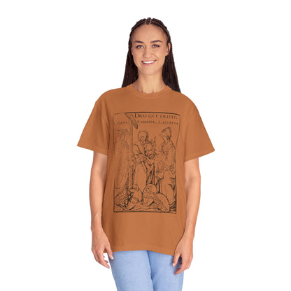 St. Helena | St. Bridgit | St. Elisabeth Woodcut Print T-Shirt