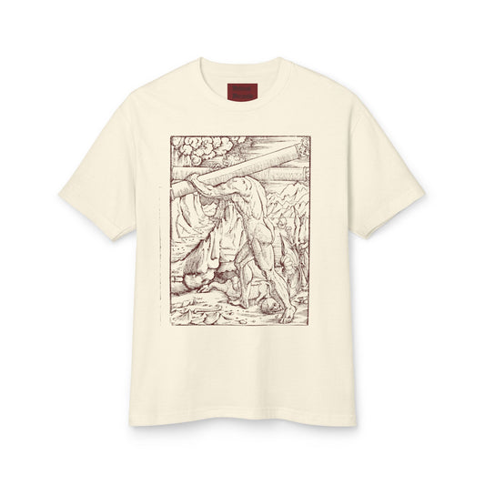 Hercules Unisex Garment-Dyed Heavyweight Cotton Tee