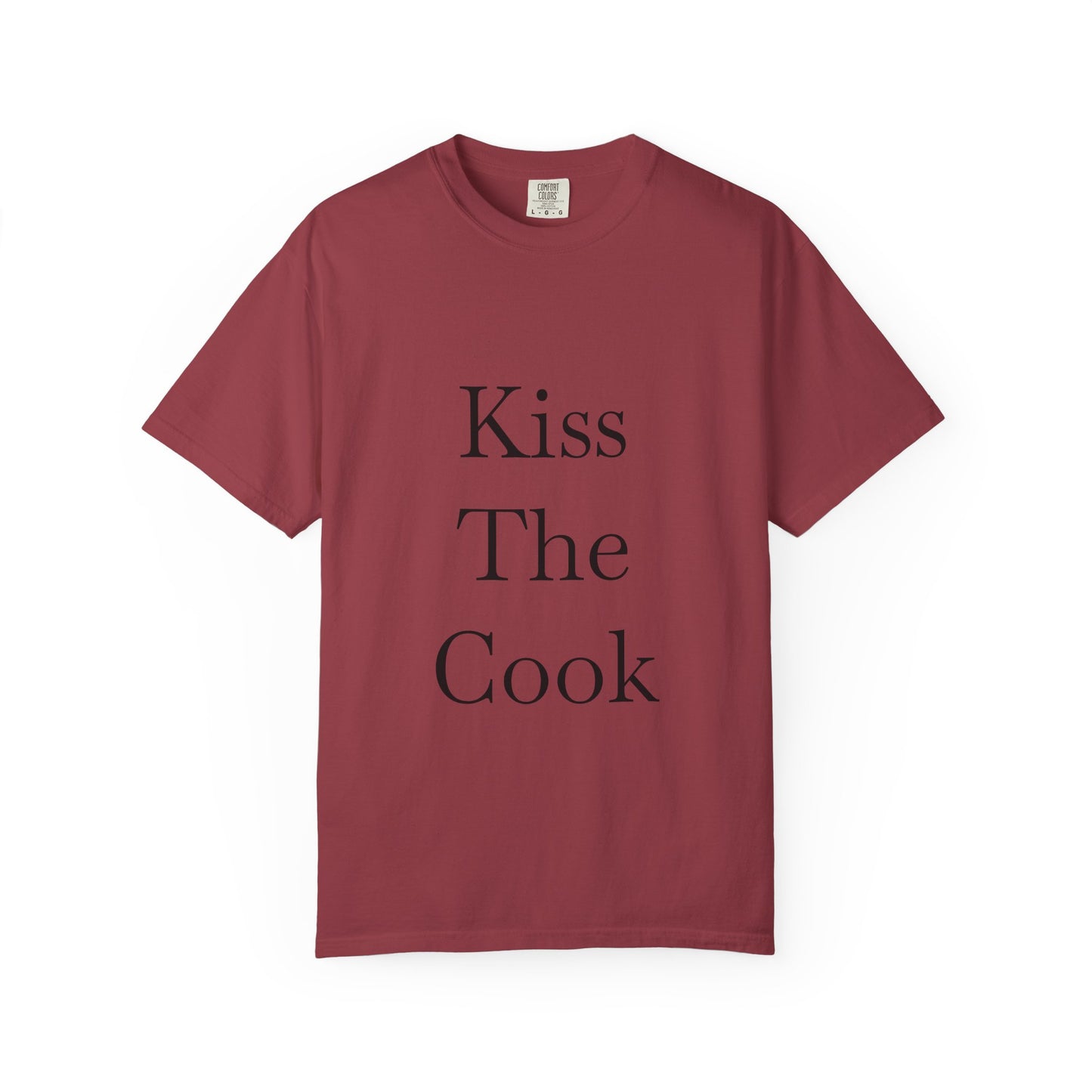 Kiss The Cook T-Shirt — Funny Chef Graphic Tee