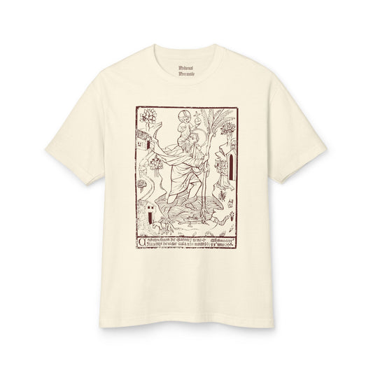 St.Christopher Unisex Garment-Dyed Heavyweight Cotton Tee