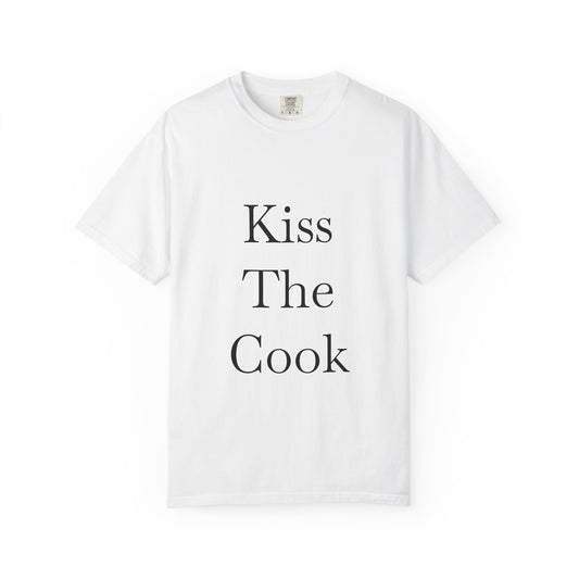 Kiss The Cook T-Shirt — Funny Chef Graphic Tee