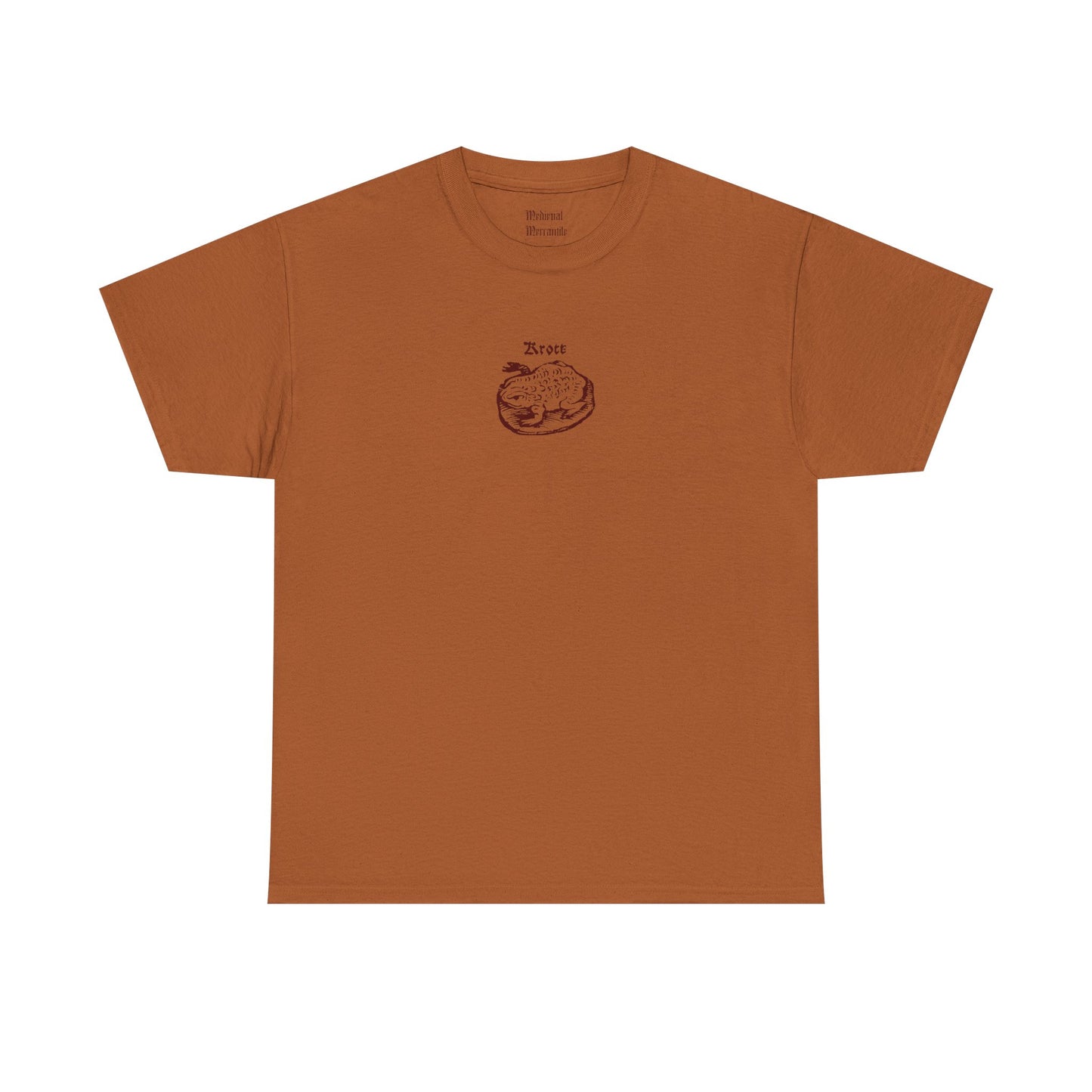 Medieval Toad Design Unisex Tee