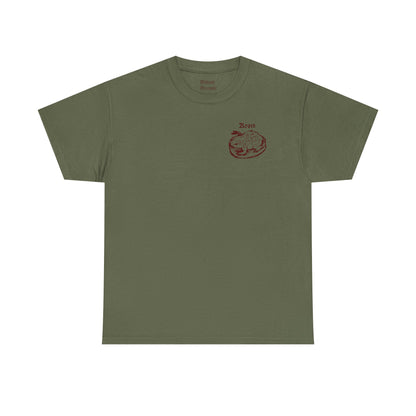 Toad Woodcut – Renaissance Pattern T-Shirt
