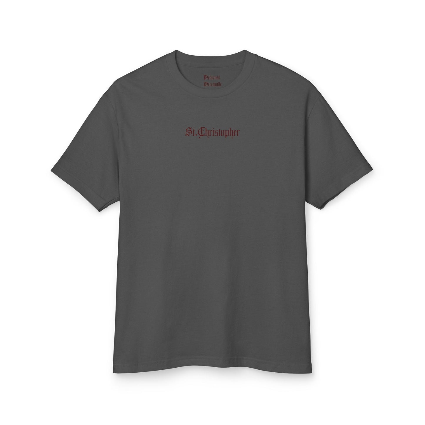 St. Christopher – Protector of Travelers Woodcut T-Shirt