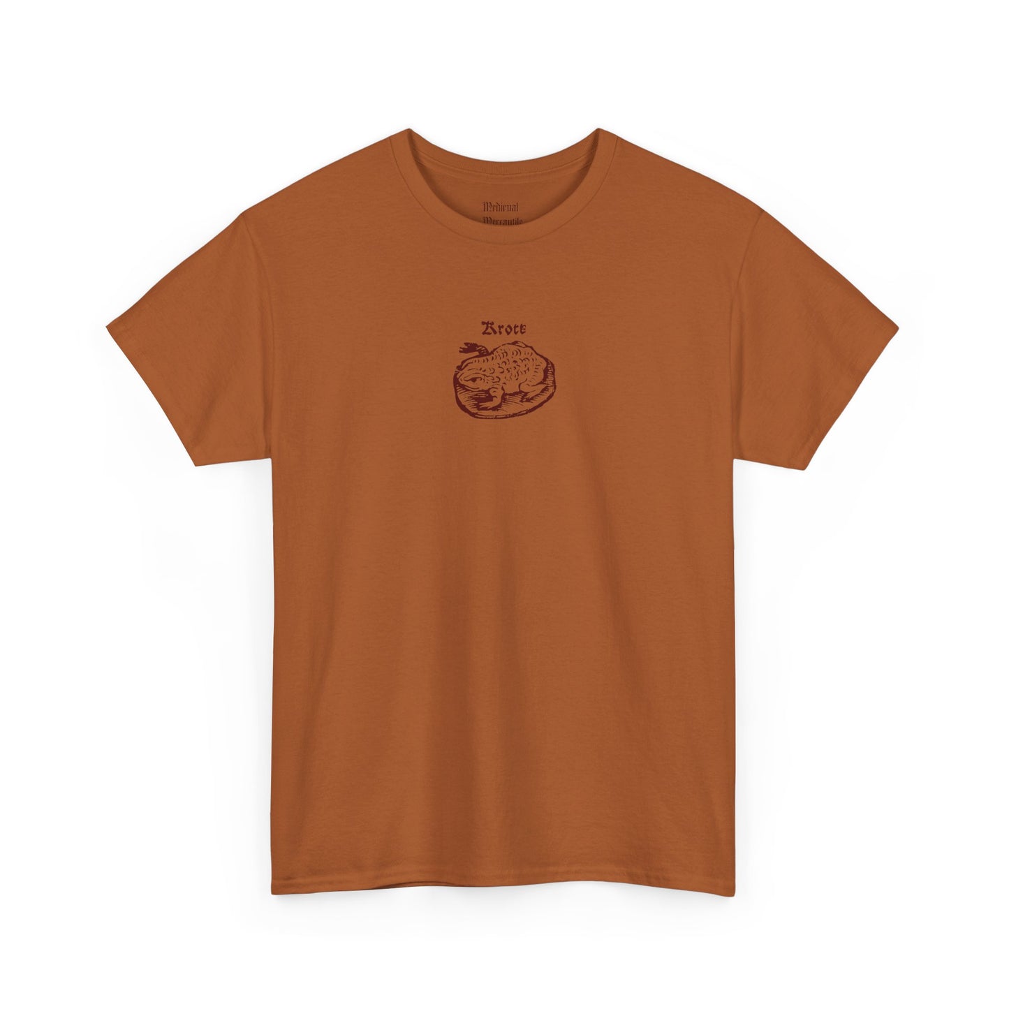 Medieval Toad Design Unisex Tee