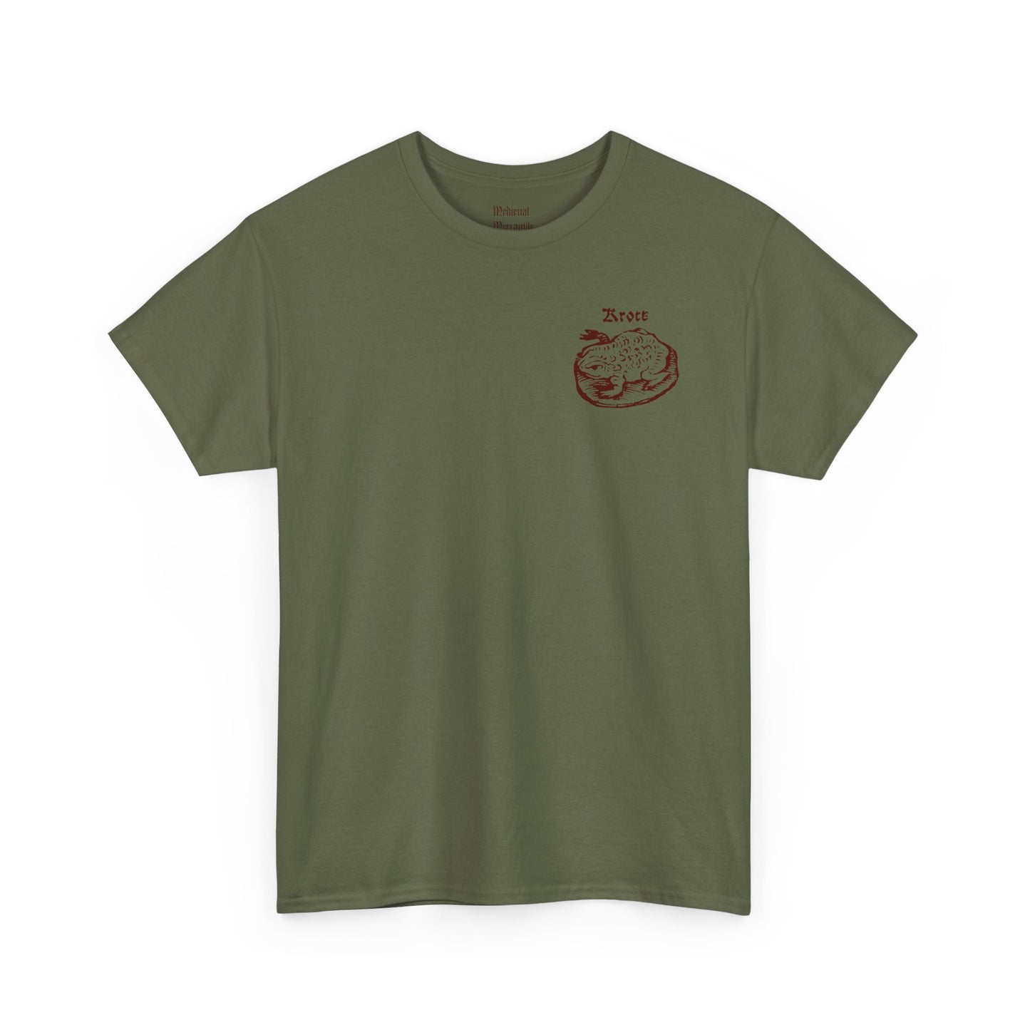Toad Woodcut – Renaissance Pattern T-Shirt