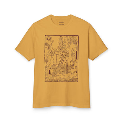 St.Christopher Unisex Garment-Dyed Heavyweight Cotton Tee