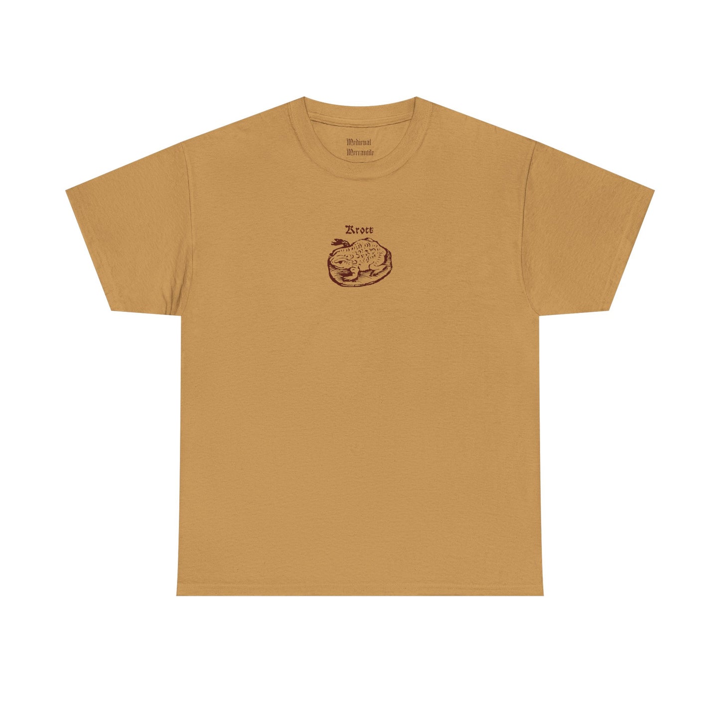 Medieval Toad Design Unisex Tee